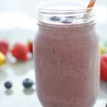 berry protein smoothies two ways