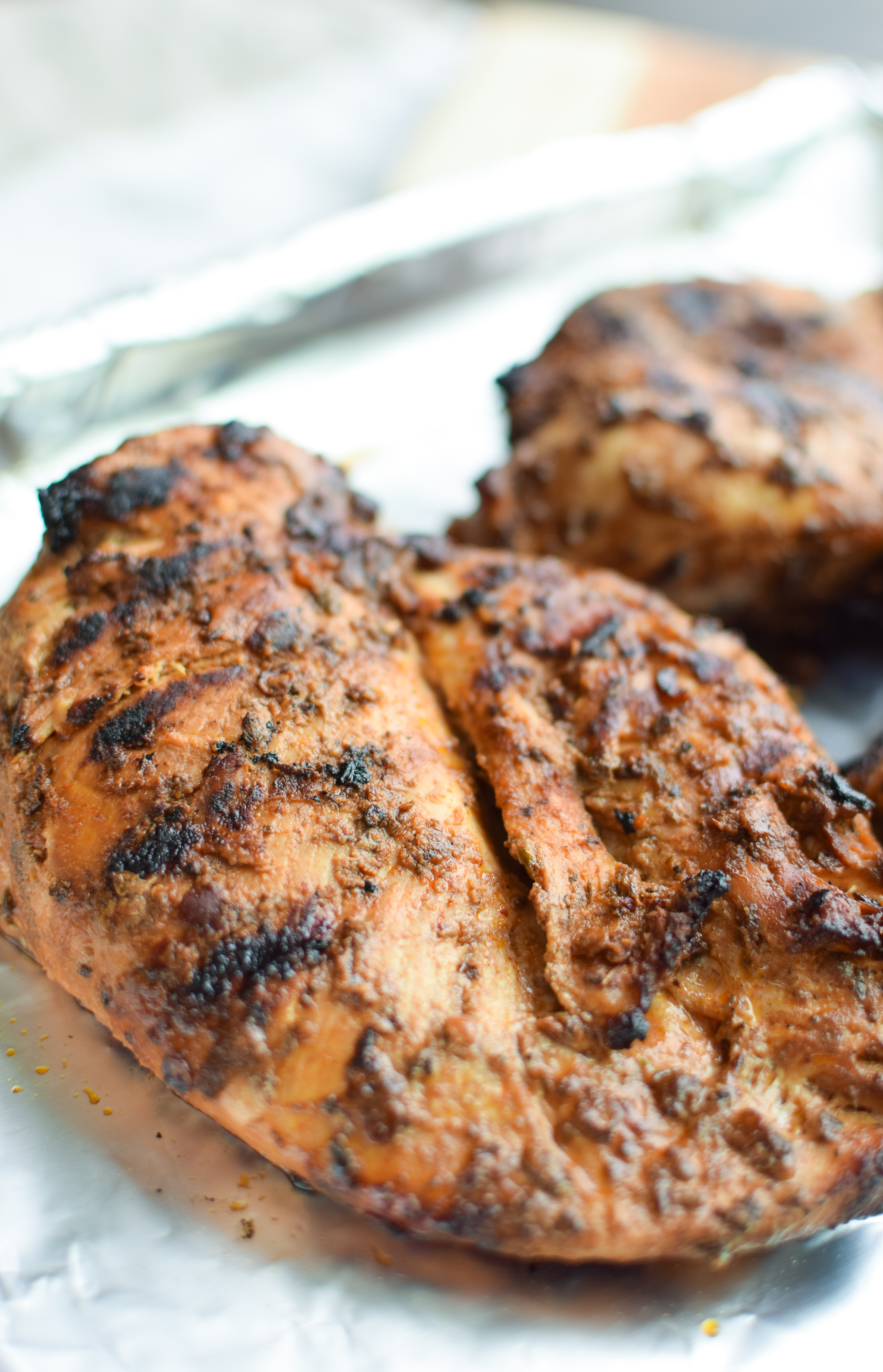 Homemade Chipotle Grilled Chicken recipe, super easy to make in large batches for that Chipotle restaurant taste at home! - ProjectMealPlan.com