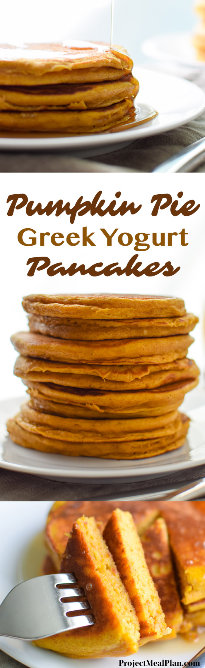 Pumpkin Pie Greek Yogurt Pancakes Project Meal Plan
