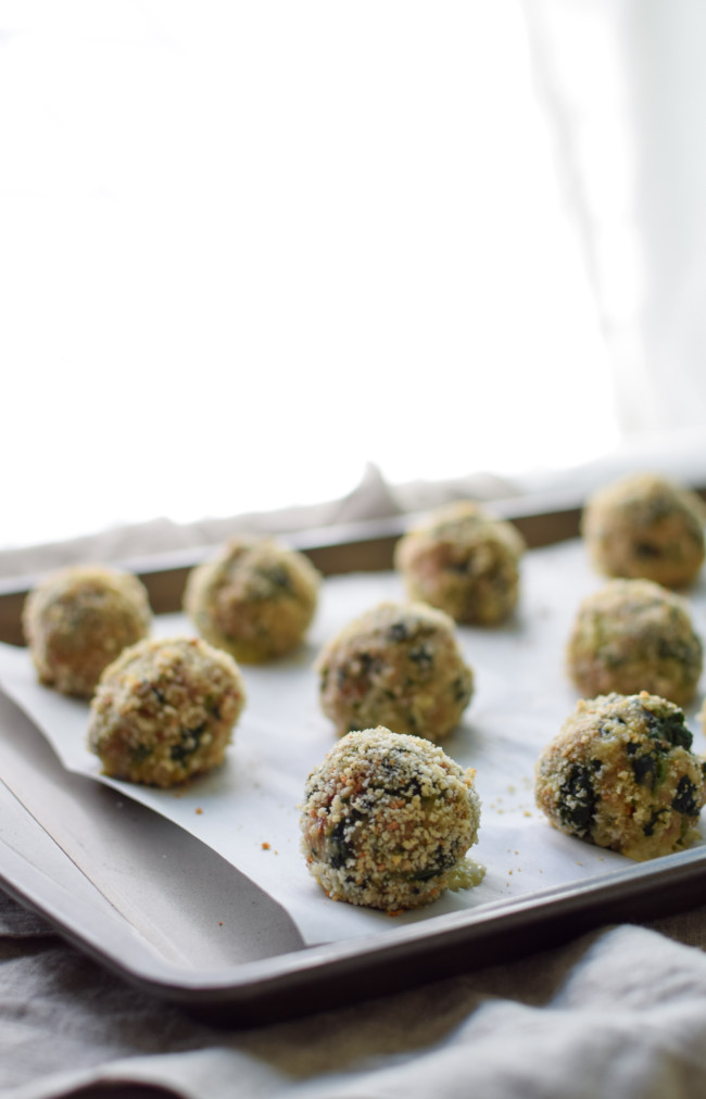 Spicy Baked Turkey Spinach Meatballs Project Meal Plan