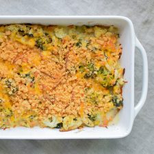 Veggie Loaded Rotisserie Chicken Casserole-image
