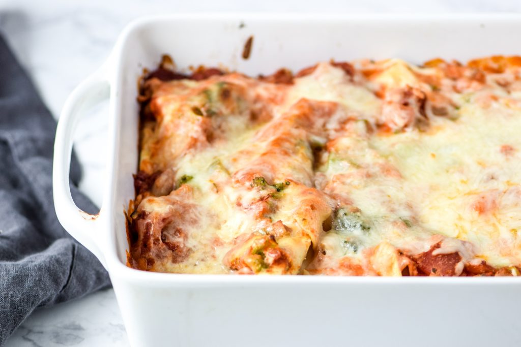 Leftover Vegetable Italian Chicken Lasagna Recipe - Project Meal Plan