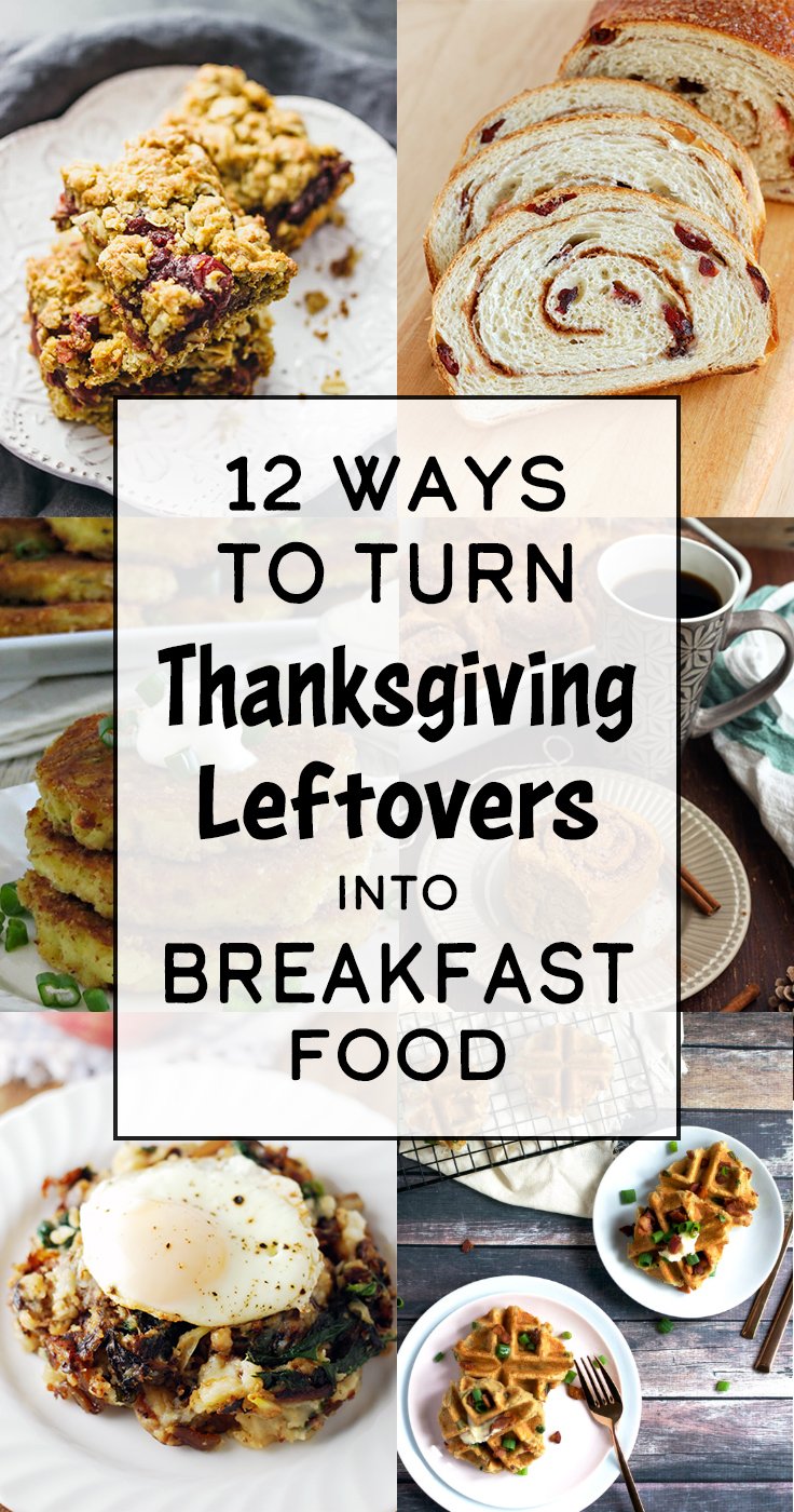 12 Ways to Turn Thanksgiving Leftovers Into Glorious Breakfast Food - Check out some great ideas to help you turn all those delicious leftovers into breakfast! - ProjectMealPlan.com