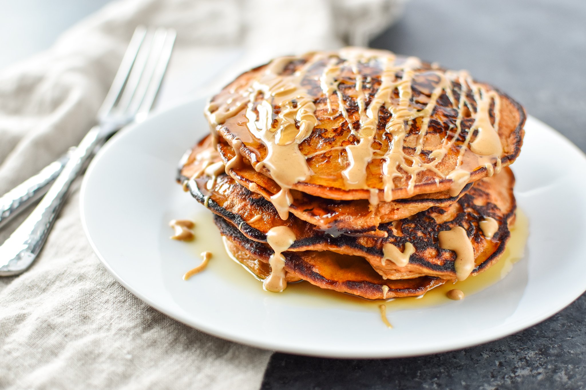 5-Ingredient Sweet Potato Banana Pancakes - Project Meal Plan