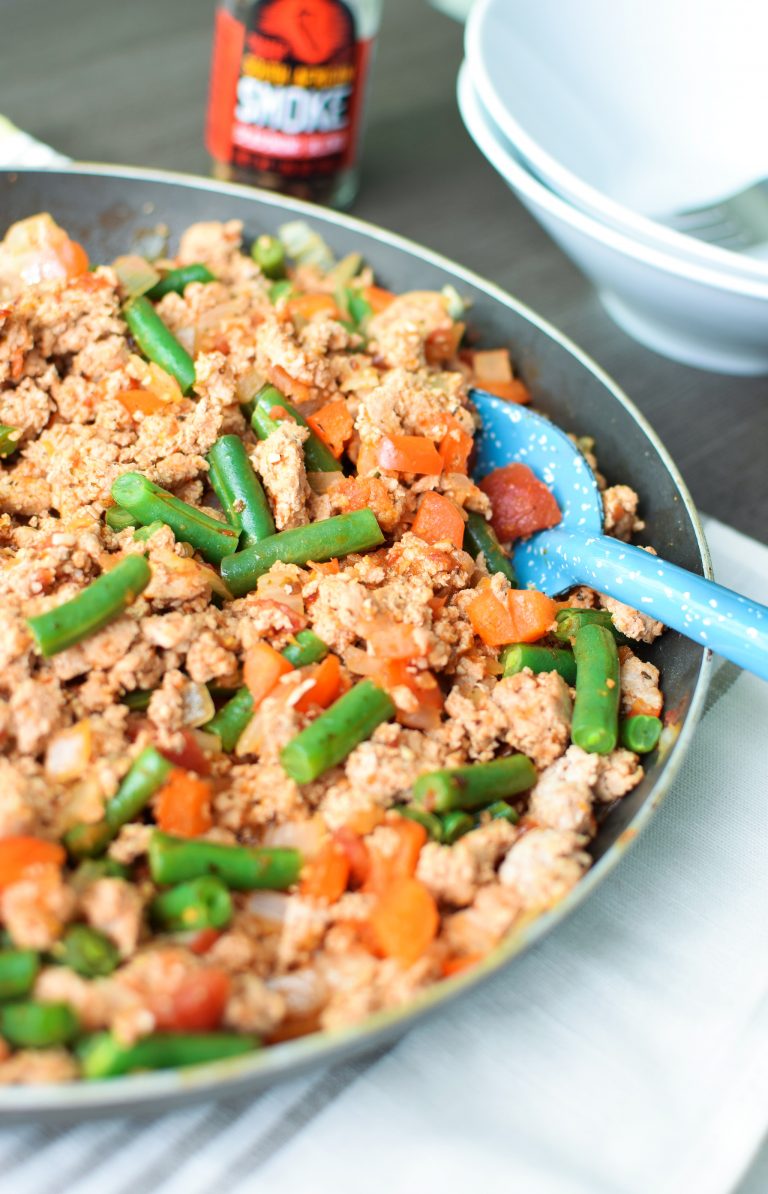 Smokey Green Bean Turkey Skillet Project Meal Plan