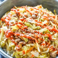 Spicy Ground Turkey &amp; Cabbage Stir Fry Meal Prep-image