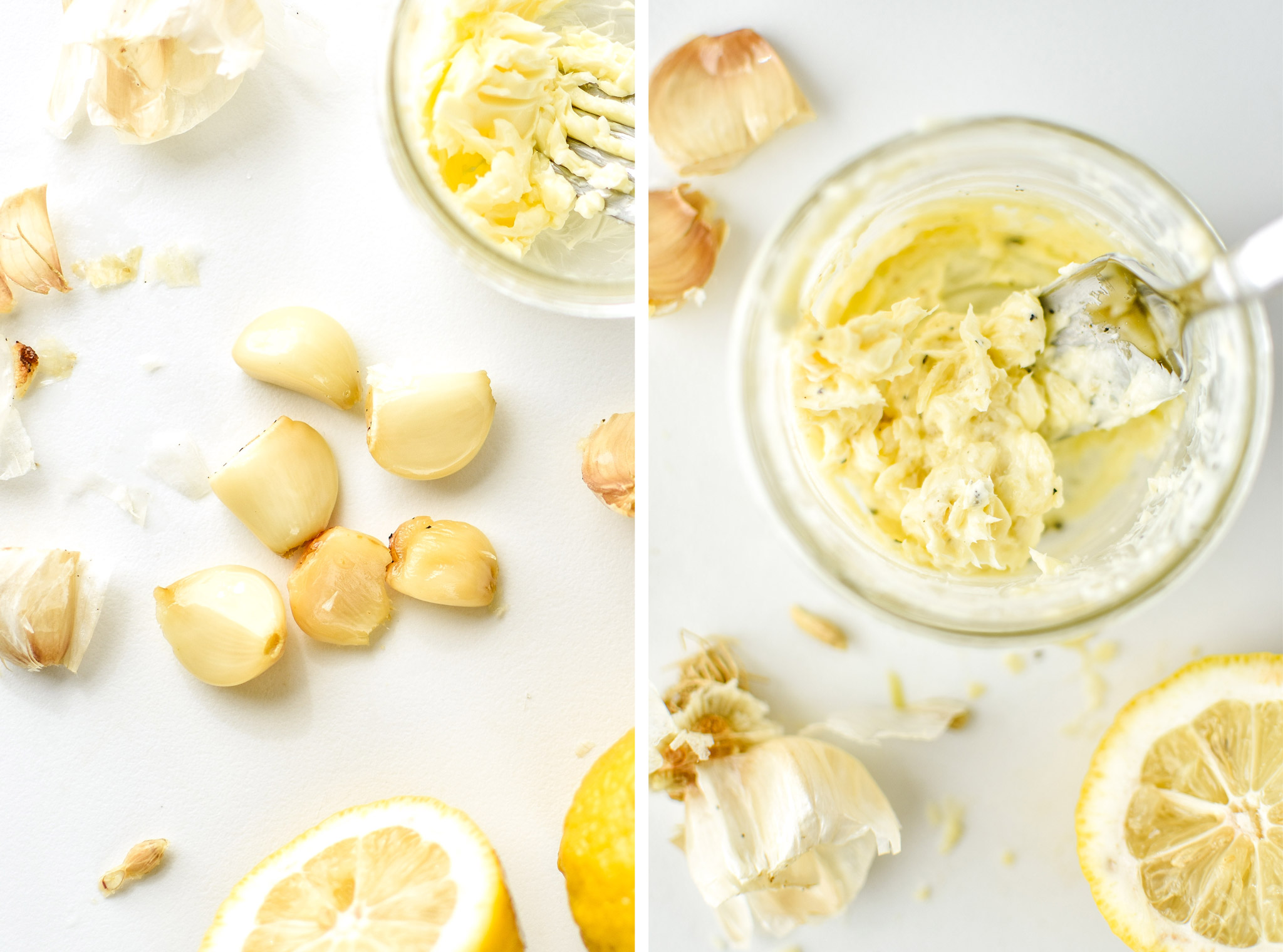 making lemon garlic butter for chicken meatballs two ways meal prep lunches