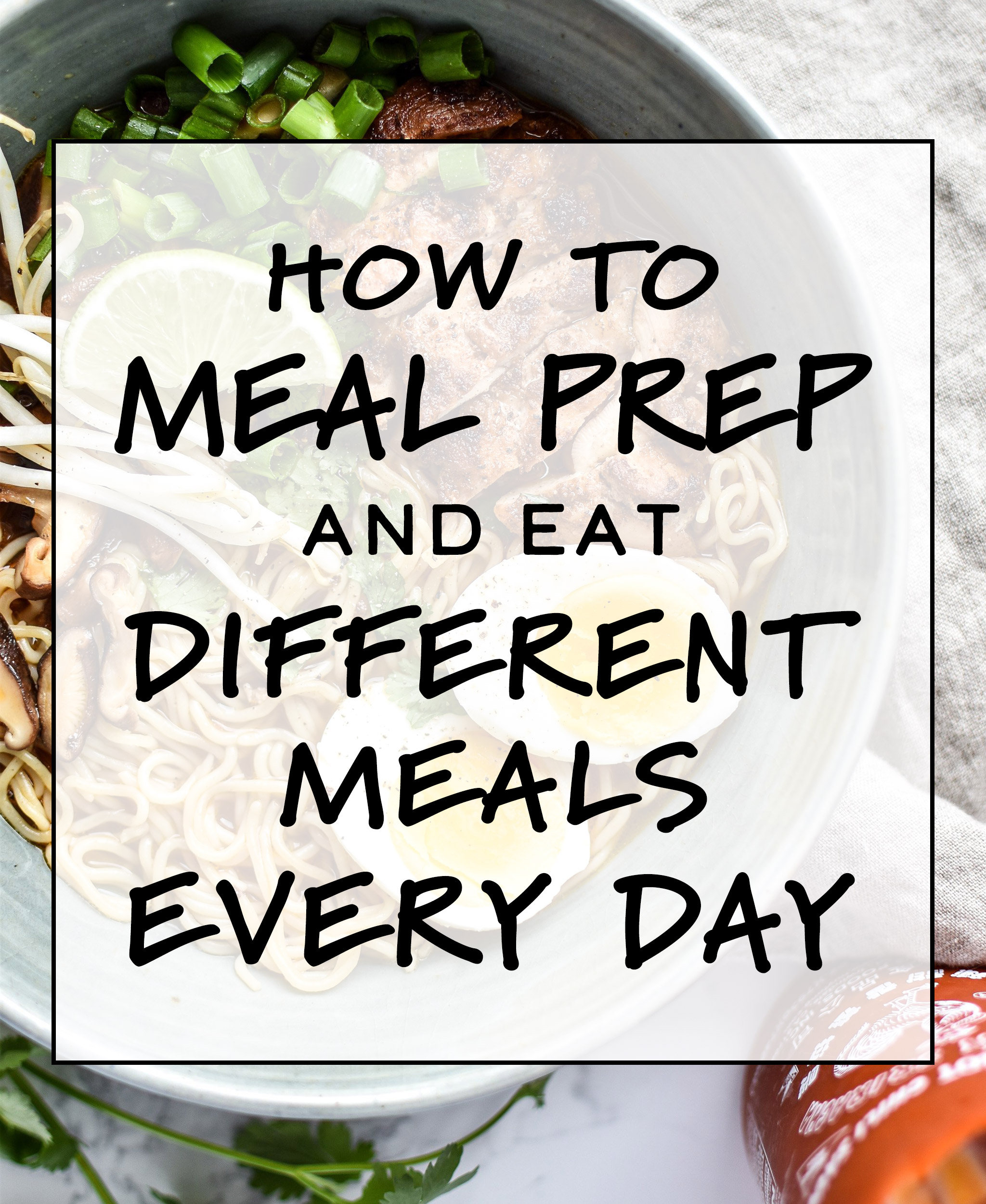 The Beginner's Guide to Meal Prepping, Fresh Start