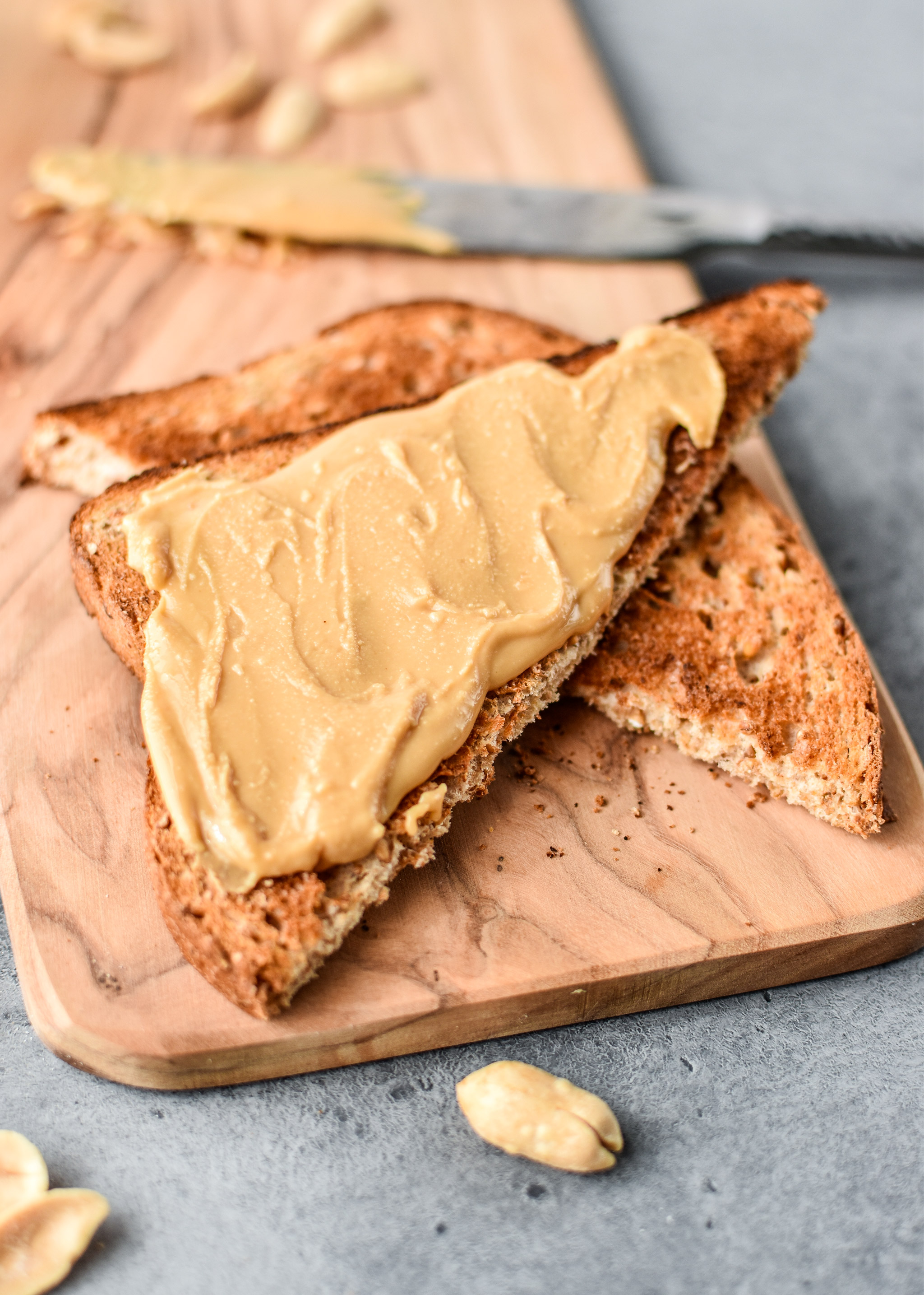 Homemade peanut butter on toast. Store bought vs Homemade Peanut Butter: Which is Cheaper?