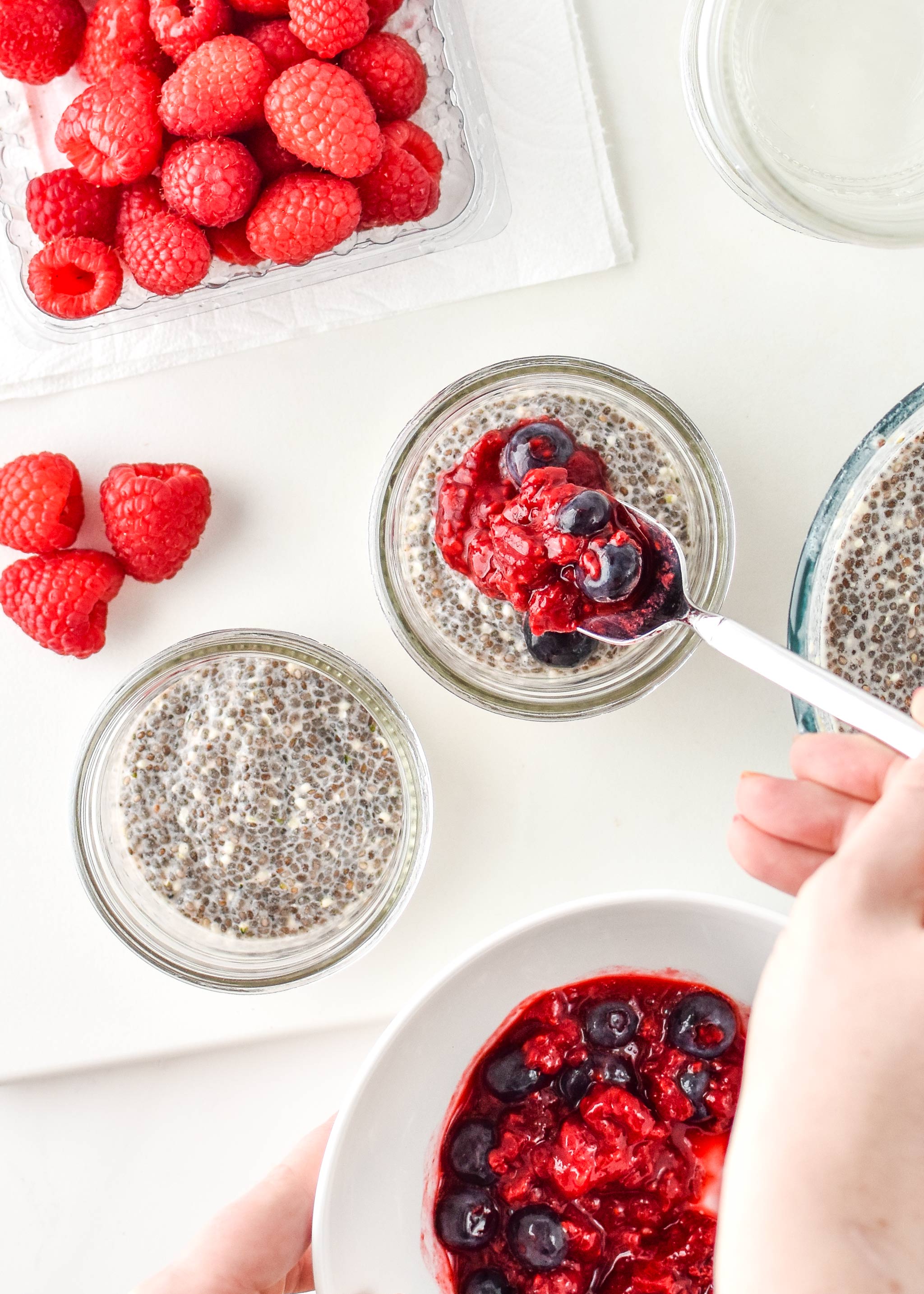 Chia Pudding Breakfast Parfaits Four Ways - Project Meal Plan