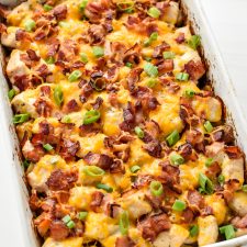 Chicken Bacon Ranch Potato Bake-image