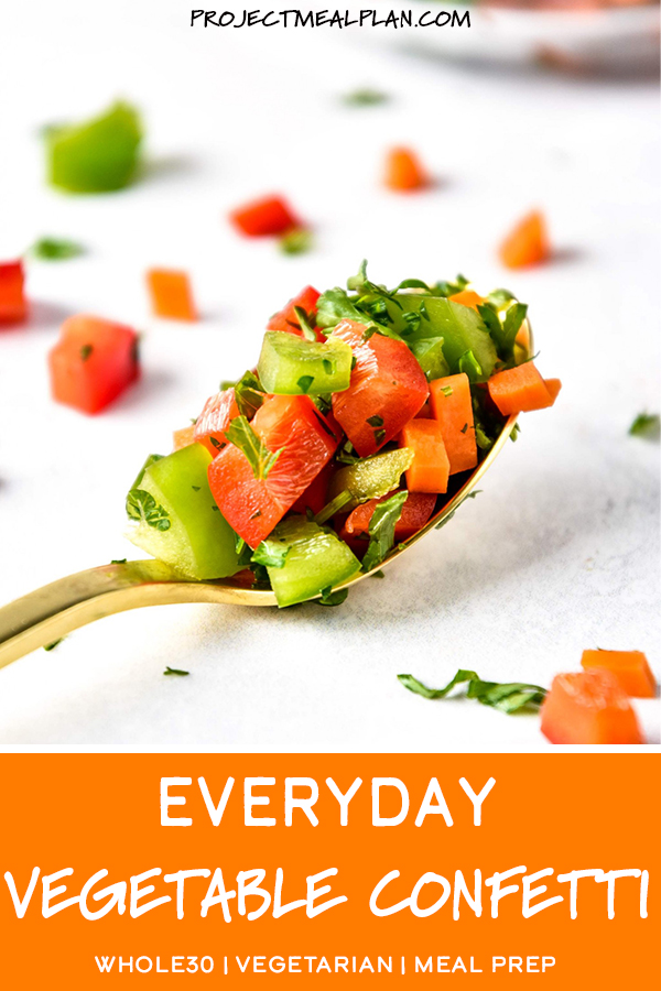 Vegetables Confetti