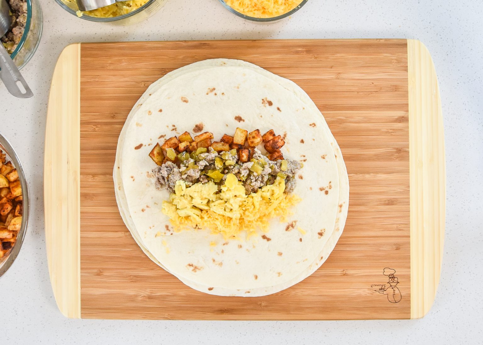Crispy Air Fryer Breakfast Burritos Project Meal Plan