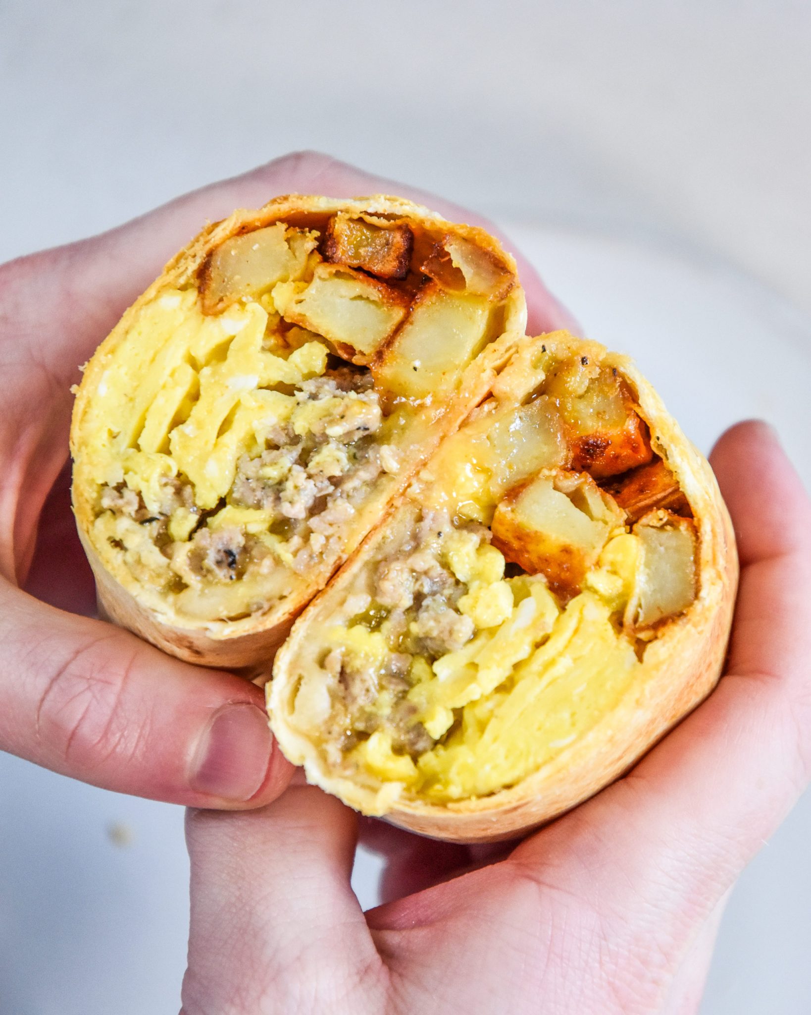 Crispy Air Fryer Breakfast Burritos - Project Meal Plan