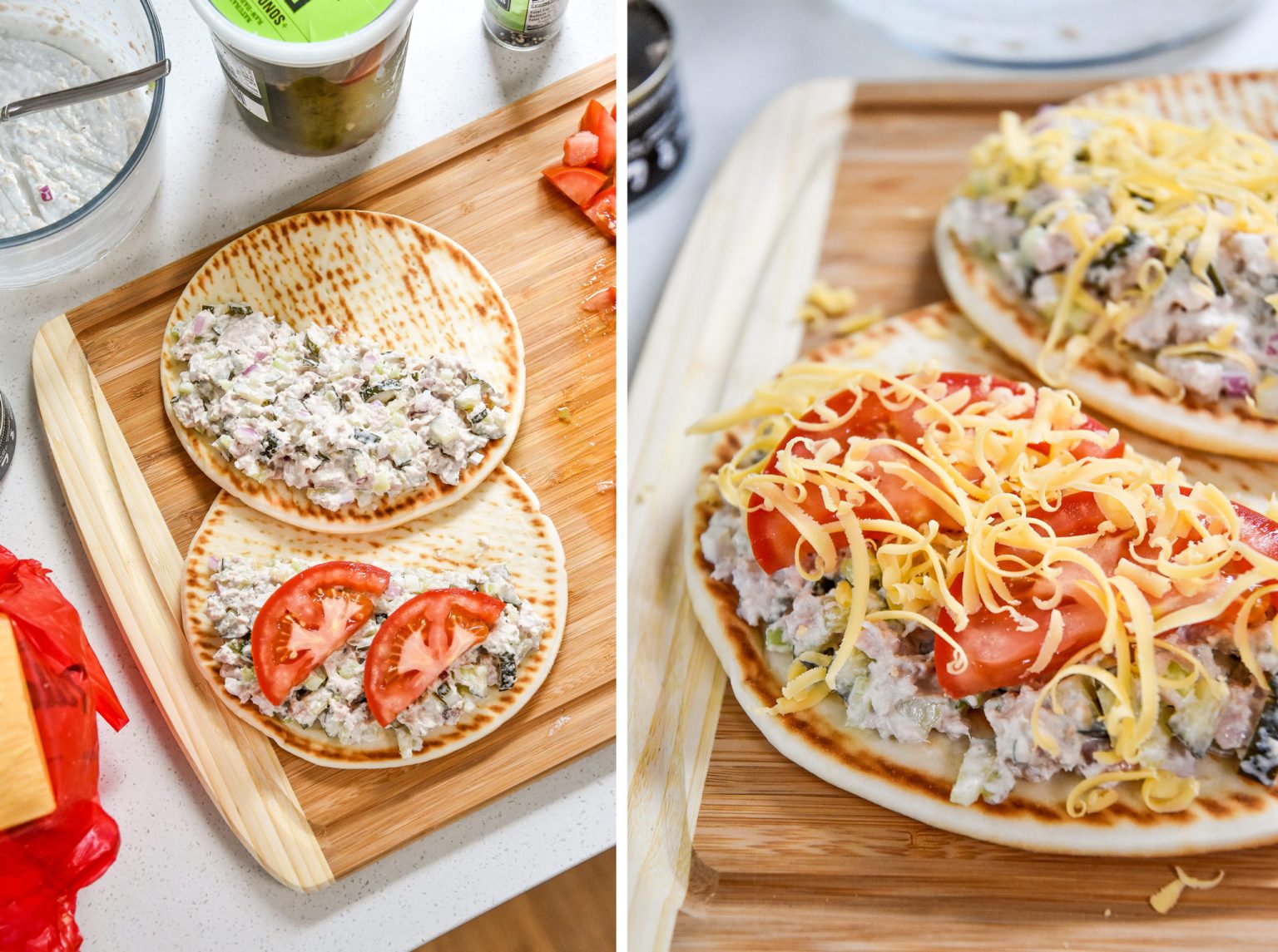 Tuna Melt Pita Sandwiches Project Meal Plan