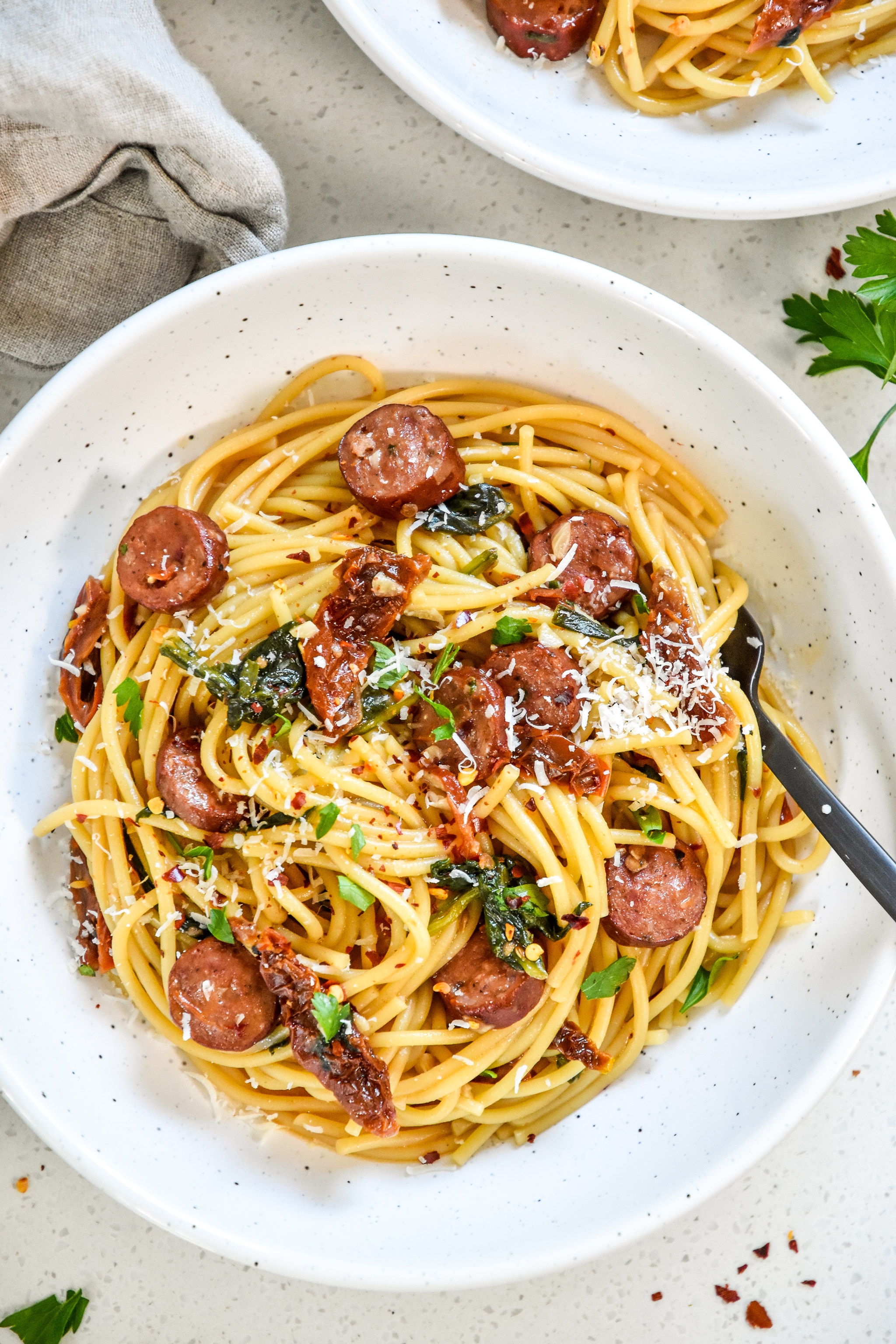 One Pot Italian Sausage Pasta - Project Meal Plan