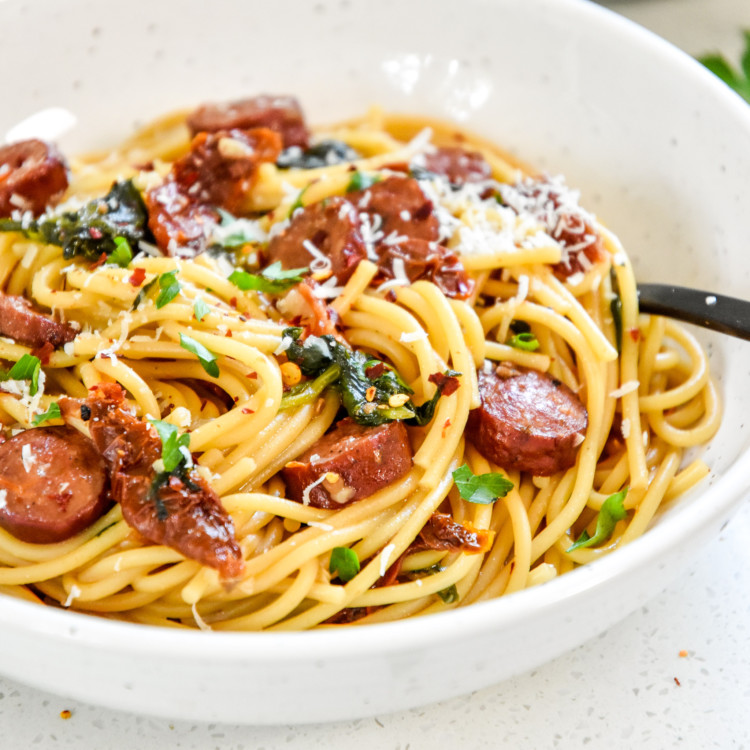 One Pot Italian Sausage Pasta - Project Meal Plan