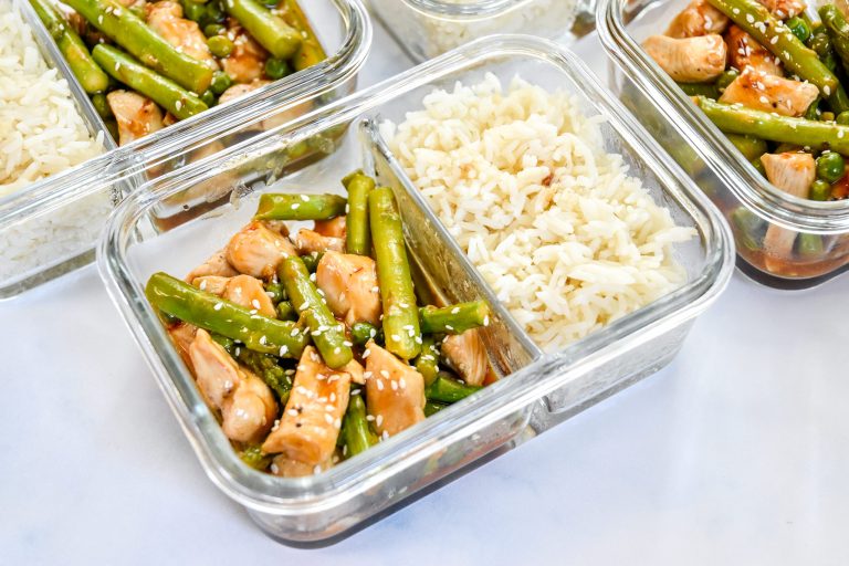 Meal Prep Spicy Chicken and Asparagus Rice Bowls Project Meal Plan