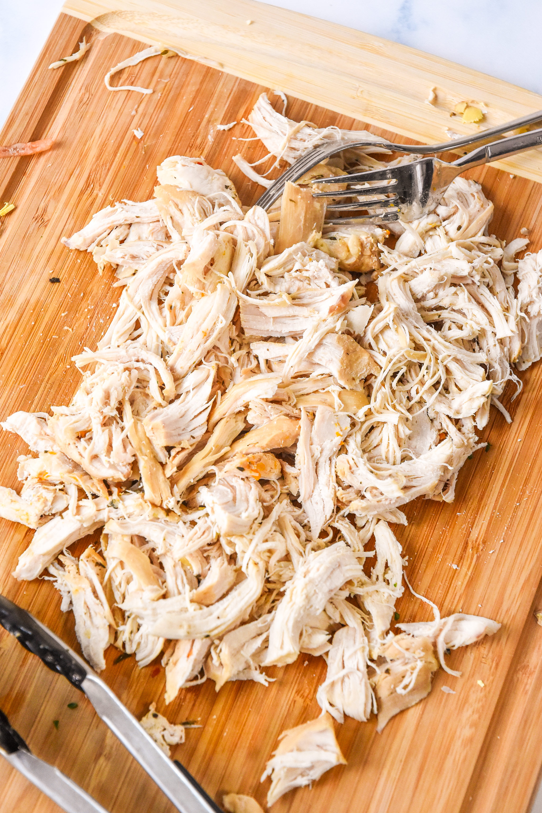 shredded chicken for the instant pot ginger chicken and rice soup
