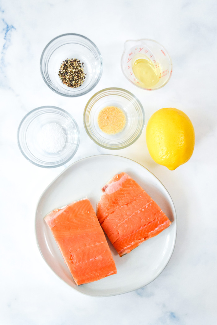 Air Fryer Lemon Pepper Salmon - Project Meal Plan