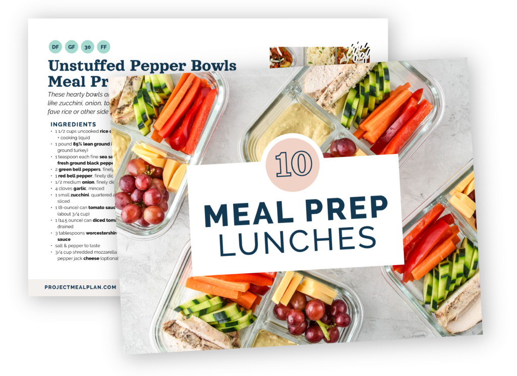 The Ultimate List of Resources for Meal Planning and Prep Project