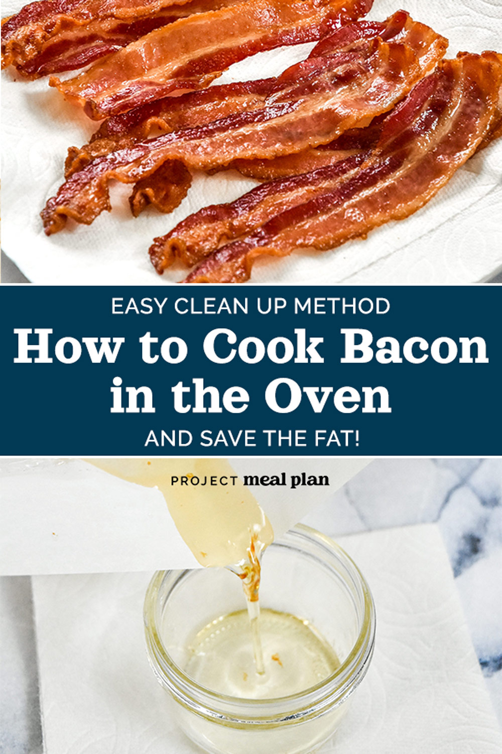 How to Cook Bacon in the Oven Project Meal Plan