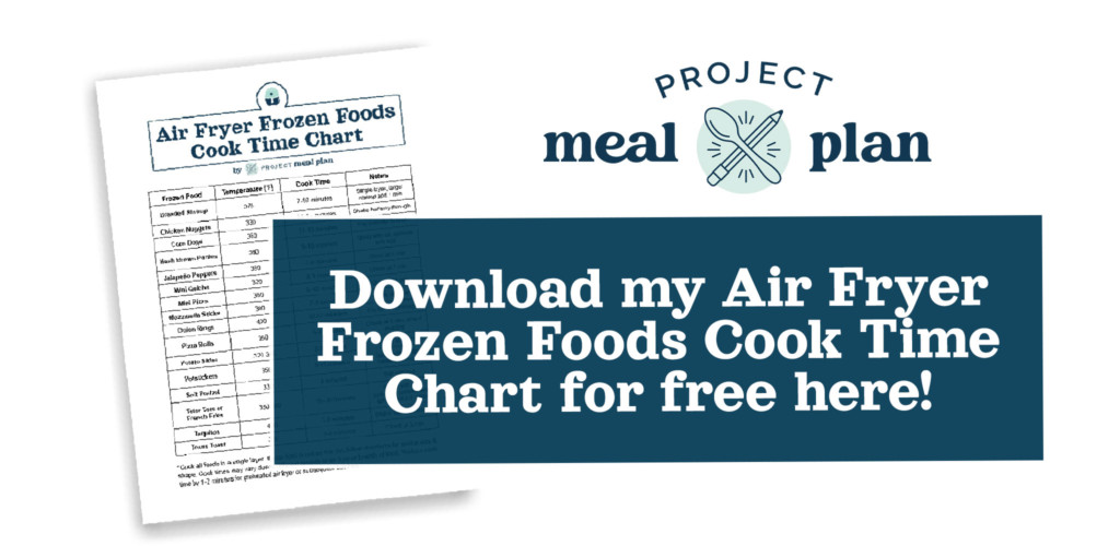 image to download my air fryer frozen foods cook time chart.