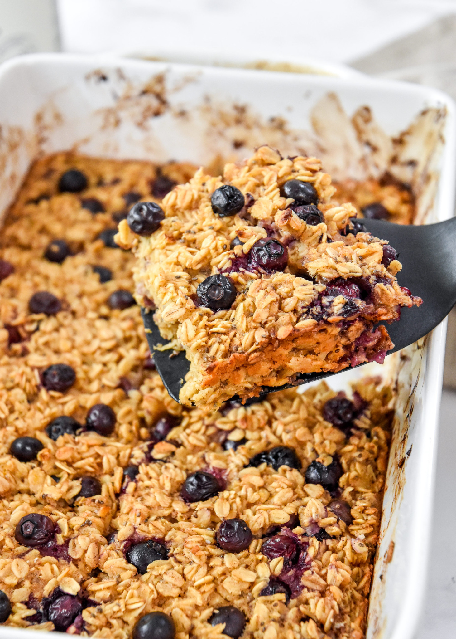 Easy Blueberry Lemon Baked Oatmeal - Project Meal Plan