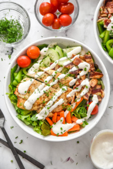 Go-To Chicken Bacon Ranch Salad - Project Meal Plan