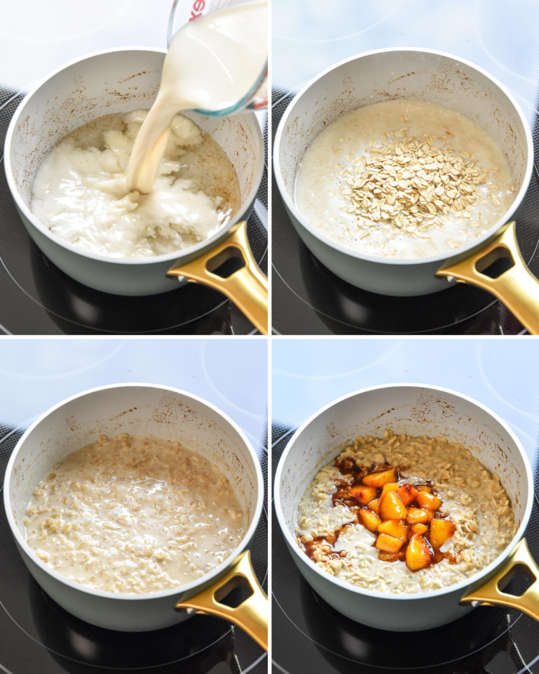 Peaches and Cream Oatmeal Project Meal Plan