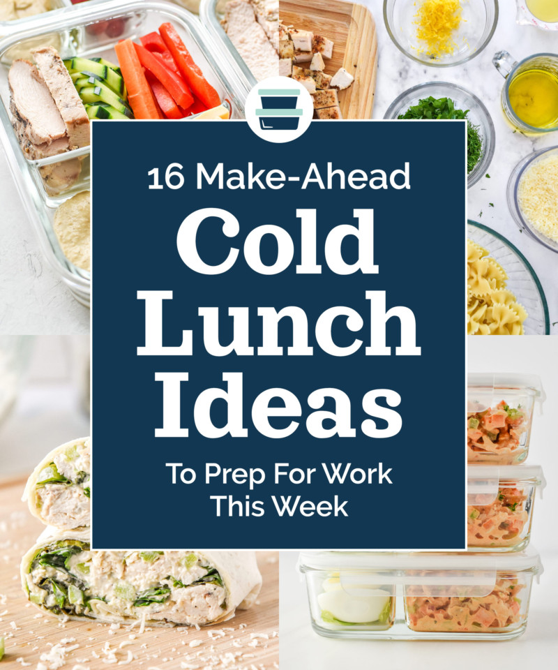 16 Make-ahead Cold Lunch Ideas To Prep For Work This Week