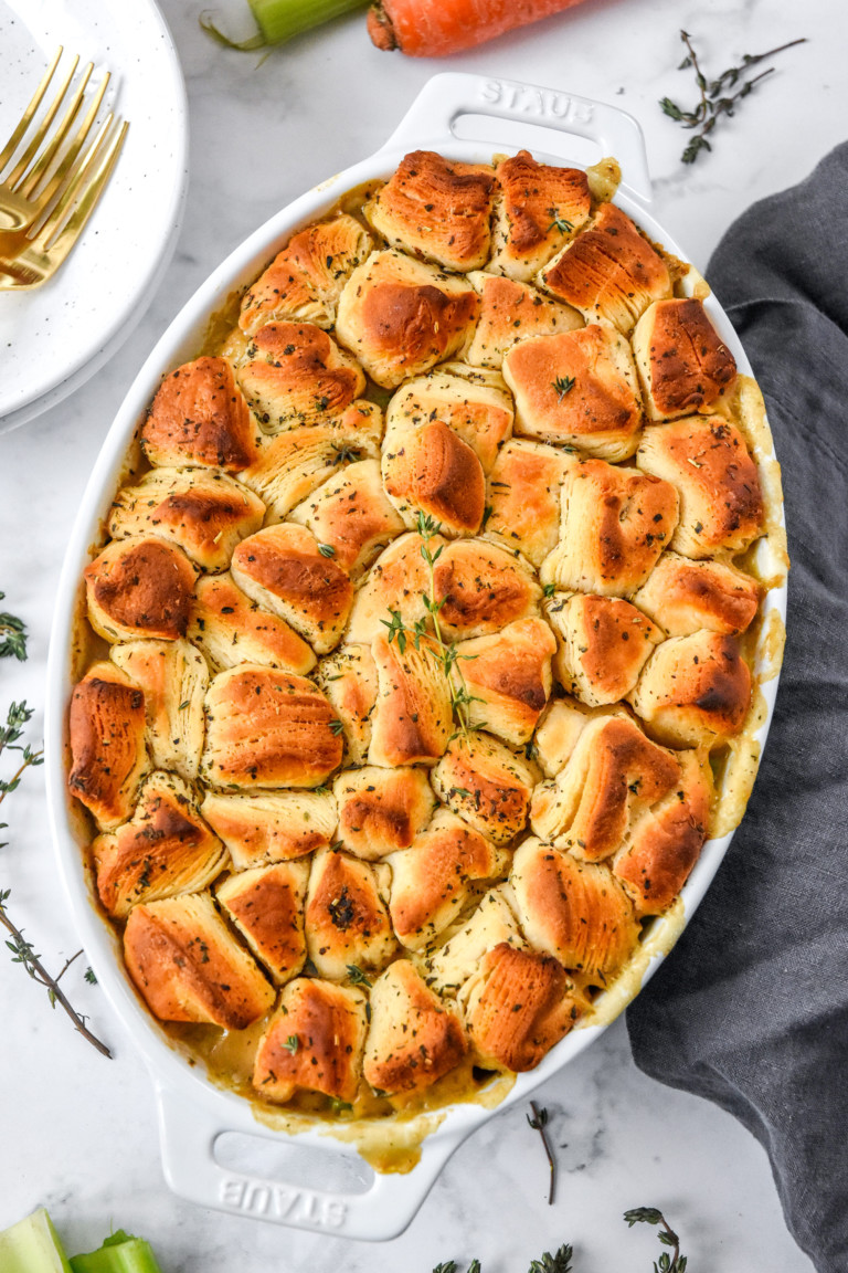 Chicken Pot Pie with Biscuit Crust Project Meal Plan