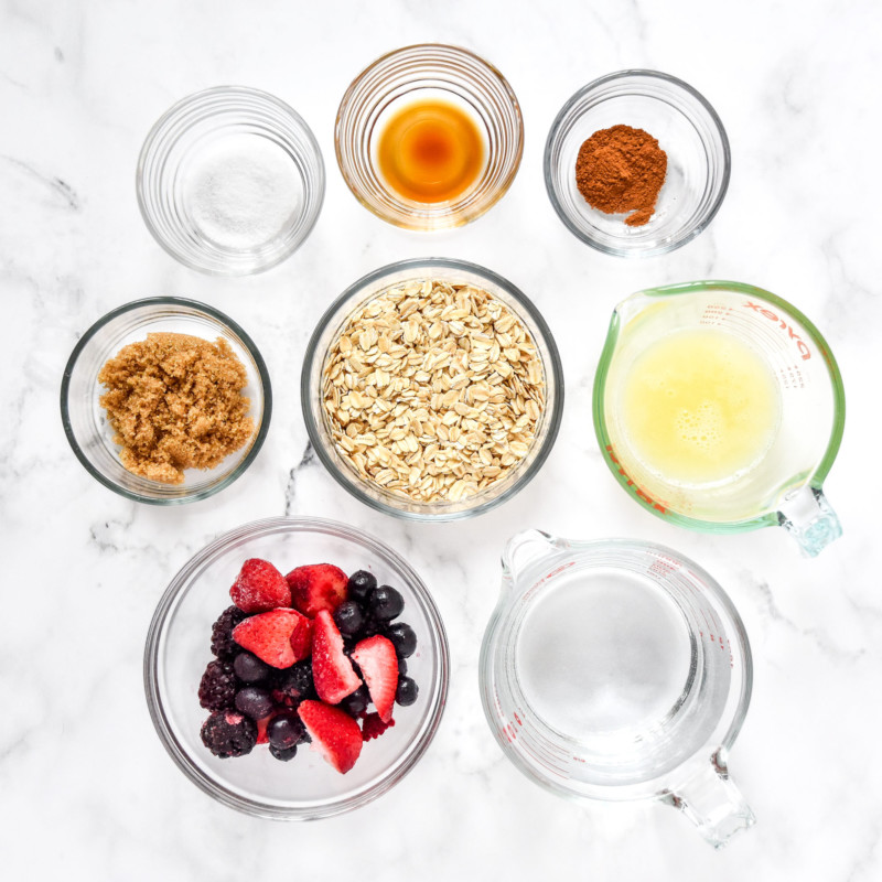 Stovetop Triple Berry Egg White Oatmeal - Project Meal Plan