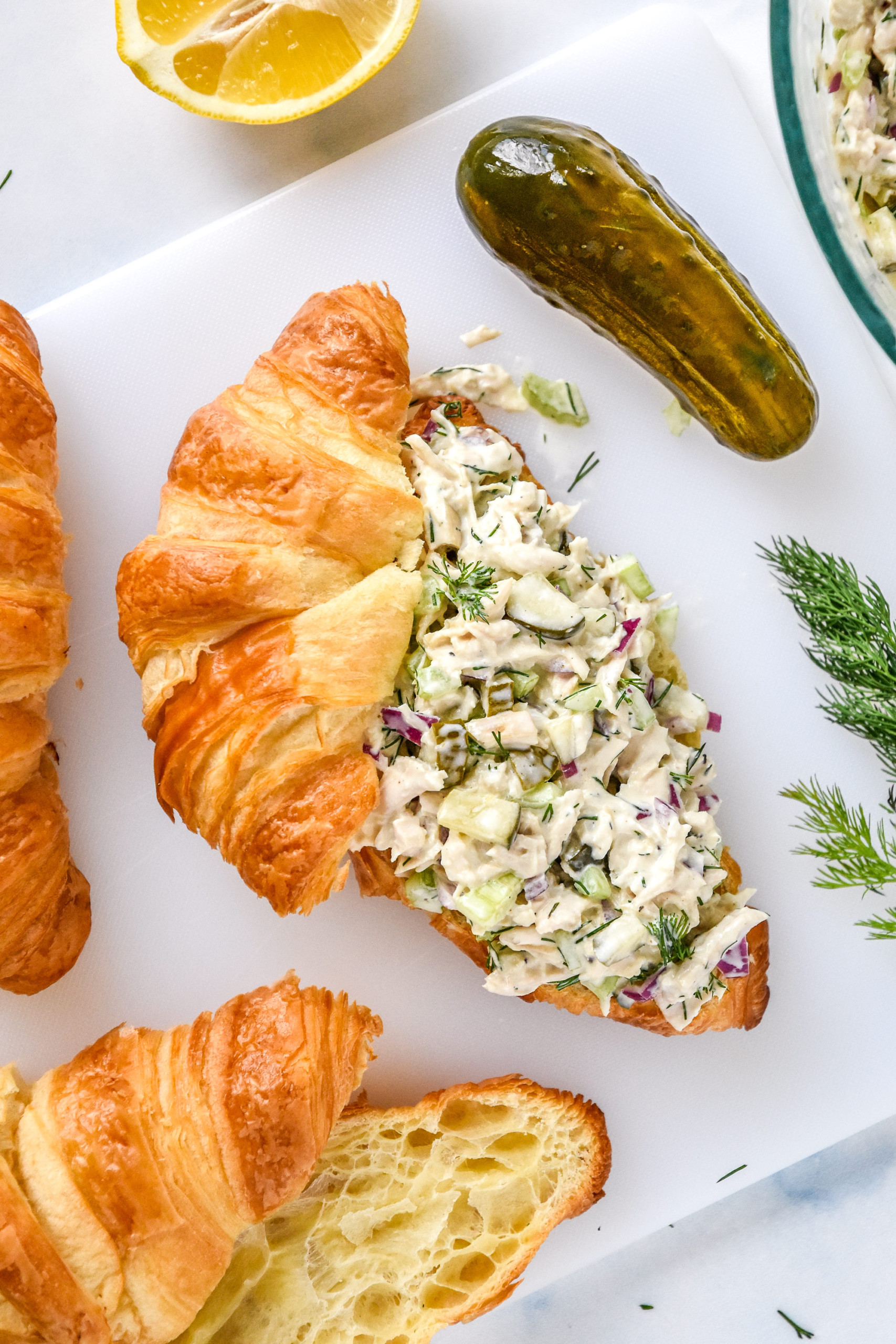 Dill Pickle Chicken Salad