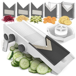 mandoline slicer and attachments.