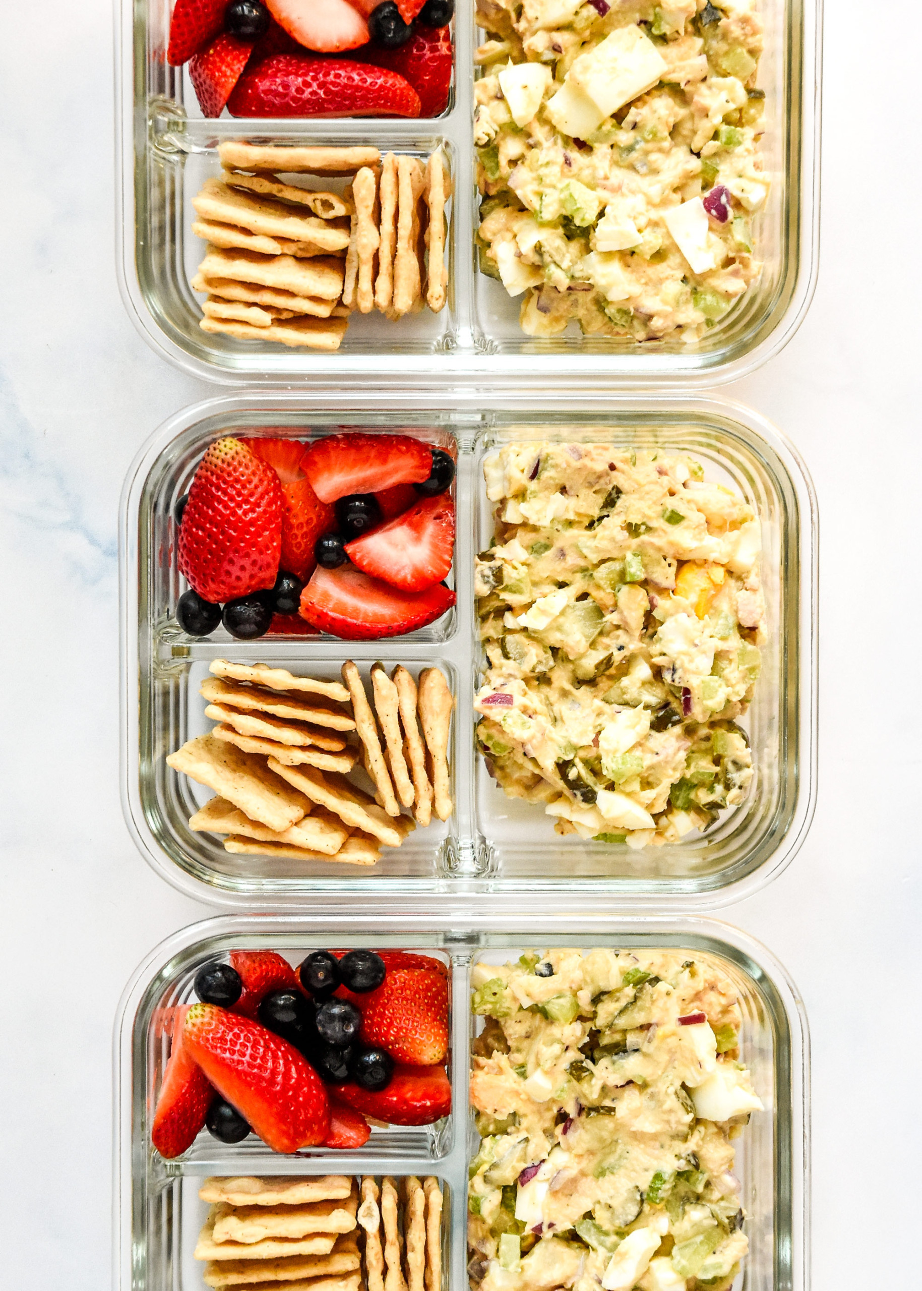 Tuna Egg Salad Meal Prep - Project Meal Plan