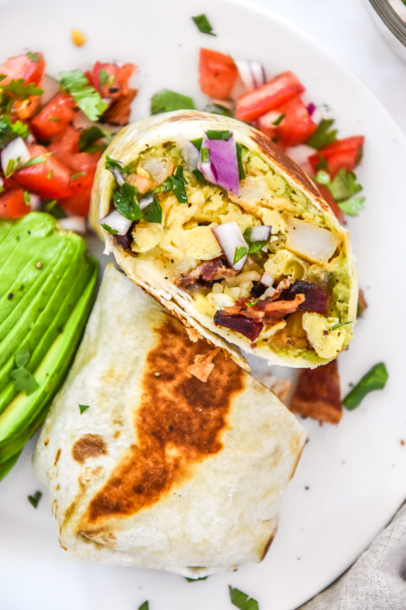 Meal Prep California Style Breakfast Burritos - Project Meal Plan