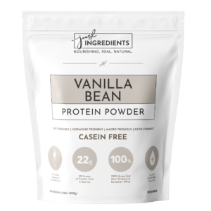 just ingredients vanilla bean protein powder.