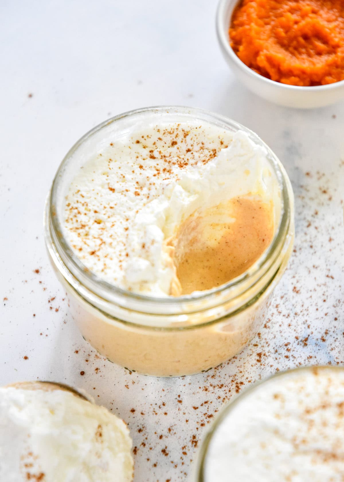 Pumpkin Spice Whipped Greek Yogurt